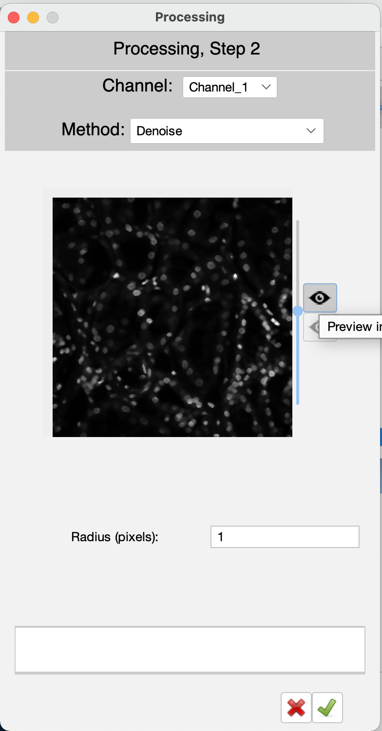 Screenshot of VTEA in action.